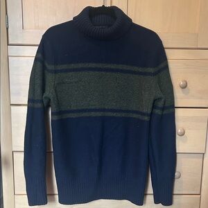 Banana Republic Turtleneck Sweater in Navy and Olive